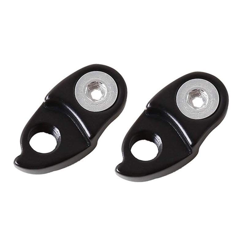 VOANZO 2 pièces VTT vélo de Route dérailleur arrière Cintre Extension Extender Cadre Gear Queue Crochet Extender