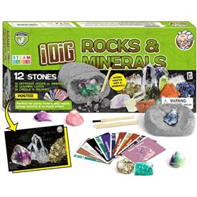 Dr. Daz Sicence Cristaux Jeux Enfant Kit Découverte Scientifique 12 Pierres Precieuses Et Minéraux Dr. Daz Sicence Cristaux Jeux Enfant Kit Découverte Scientifique 12 Pierres Precieuses Et Minéraux