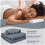 ForPro Professional Collection - Ensemble de draps de massage 3 pièces en microfibre de qualité supérieure, ultra léger, résista
