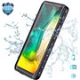 Coque Étanche Samsung Galaxy S20 6.2", IP68 Imperméable 360°Protection Étui étanche Antichoc Sports Coque Housse Étui de Protect