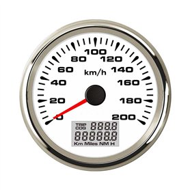 ELING Auto GPS Compteur De Vitesse Velometer 0-200KM/H Kilométrage De Vitesse Pour Course De Voiture Moto Avec Rétro-Éclairage 8