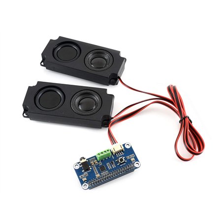 Waveshare WM8960 Audio Hi-FI Sound Card Hat for Raspberry Pi Stereo CODEC Play Record I2S Interface