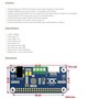 Waveshare WM8960 Audio Hi-FI Sound Card Hat for Raspberry Pi Stereo CODEC Play Record I2S Interface