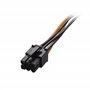 Cable Matters Lot de 2 câble d'alimentation 6 Broches SATA (SATA vers PCIe 6 Broches/Cable Alimentation sata 6 Broches) - 20 cm