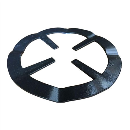 Cafetière étagère accessoires camping cuisine sûr plaque cuisson réducteur cuisinière à gaz support durable pratique en aluminiu