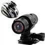 Mini Caméra Sport Vélo 1080p Full Hd Caméra De Casque Étanche Embarquées Action Avec Enregistrement En Boucle Caméscope Vidéo Po