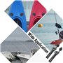 WMYCONGCONG Lot de 2 Support de Canne à pêche pour Kayak Support de Canne à pêche encastré en Plastique pour Kayak, Bateau et ca