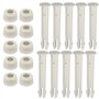 ZDNT 10 Pièces Goupilles en Plastique pour Intex Round Metal Frame Pools Pièces de Rechange pour Joints de Piscine pour Joints d