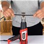 TEENO Décapeur thermique 2000W Pistolet à Air Chaud coffret avec 8 accessoires