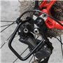 PERFETSELL 2 pcs Vélo Dérailleur Arrière Garde, 3.2 "en Acier De Fer Support De Support De Vélo Réglable Vélo Arrière Chaîne Dér
