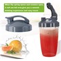 Funtuan - Couvercles refermables et couvercle à rabat - Pièces de rechange pour mixeur NBullet 600 W et 900 W - 32/64/532 ml - G