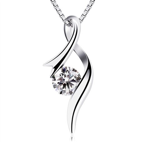B.Catcher Femmes Collier en argent 925