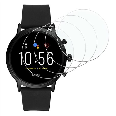 KELOLIN (4 Pièces) HDVerre Trempé pour Fossil Gen 5 (2020) / Fossil Gen 6 (2021)