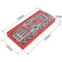 Gunpla Coffret Tarauds et Filières Métrique 20 Pièces M3-M12 en Acier Kit Tarauds à Goujure Filières de Filetage Extracteurs de 