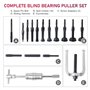 DAYUAN 16 Pieces Kit Extracteur de Roulement Intérieur 6-59 mm Outil d'Extraction de Roulement avec Marteau Coulissant avec 3 Ad