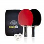 Set de 2 Raquettes de ping-Pong Professionnelles pour débutants et Pros