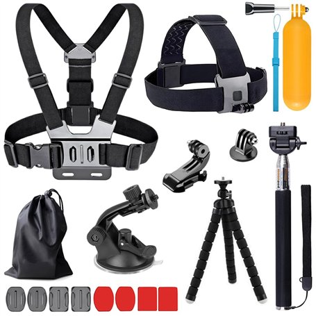 YEHOLDING 13-en-1 Accessoires pour Gopro