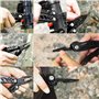 HONZIN Multi Usage Outils Pince 13 IN 1 en Acier Inoxydable Couteau Multi-outils Couteau de Poche en Plein Air pour le Randonnée