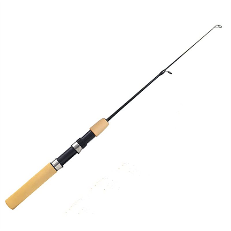 ANCLLO Canne à Pêche Télescopique Portable 100 cm - Pour Rivière, Crevettes, Carpe - Pêche d'Hiver 1 m