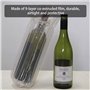 24pcs Protecteur De Bouteille De Vin Pack,Emballage Gonflable De Douilles,Colonne D'Air Pour Bouteille De Vin,Sac Bouteille Vin,