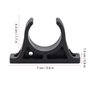 Tbest Support de Rame, Pinces à pagaie de Kayak, Kayak Paddle Porte Clips 1 Paire en Plaique Paddle Rame Porte Clips Keeper Repl