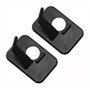 ANCLLO 4 pièces Repose-flèche en Plastique Noir tir à l'arc RH Arc Classique Repose-flèche Chasse tir ciblage Accessoire Main Dr