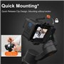 Hohem iSteady Pro 4 3 Axes Stabilisateur Portable Cardan amélioré,Compatible avec Gopro Hero 13/12/11/10/9/8/7/6/5/DJI Osmo Acti