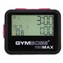 Gymboss miniMAX Minuteur d’intervalle et chronomètre – Coque Noir/Rose softcoat