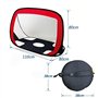 OFKPO Football Porte Portable Pliage pour Enfants, Pliage Filet de Football, Grille Portable Sports en Plein Air Les Enfants Uti