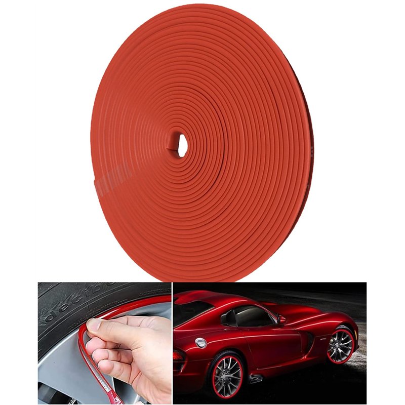 Anneau de Protection des Roues de Voiture, Anneau de Protection de Jante Scuffs, Protecteur Bande de Roue de Voiture, Pneu Garde