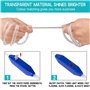 Oyria Corde à Sauter Brillante pour Enfants, Corde à Sauter Lumineuse à LED Longueur réglable et Trois Modes d'éclairage Corde à