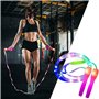 Oyria Corde à Sauter Brillante pour Enfants, Corde à Sauter Lumineuse à LED Longueur réglable et Trois Modes d'éclairage Corde à