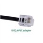 Câble adaptateur DB9 série RS232 vers RJ12 6P6C pour APC PDU 940-0144A