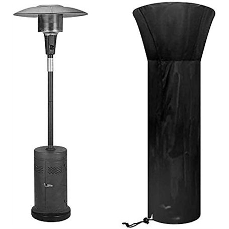 Couverture de Chauffe-Patio Housse pour parasol chauffant210D Bache de Protection pour Chauffage de Terrasse Extérieur Anti-Pous
