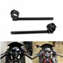 1pair Universal 41mm Motorcycle CNC Poignée séparée Bar Clip réglable sur Guidon