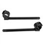 KSTE Guidon Séparé Clip, 1pair Universal 41mm Motorcycle CNC Poignée séparée Bar Clip réglable sur Guidon