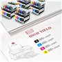 Toner Kingdom LC-123 Compatibles Cartouches d'encre pour Brother LC123 123XL pour Brother MFC-J6720DW MFC-J6920DW MFC-J6520DW MF