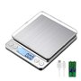 KUBEI Balance de cuisine améliorée avec une capacité de pesée maximale de 1kg/0.01g