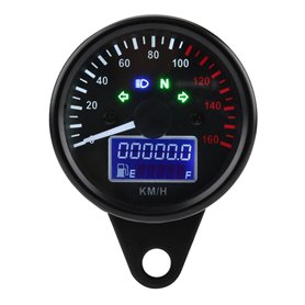 Qiilu Compteur de vitesse de moto