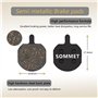 SOMMET Bicyclette Plaquettes de Frein à Disque pour Hayes Sole MX2 MX3 MX4 MX5 CX5 CX Pro CX Expert CX Comp