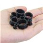 KBNIAN 16 PCS Écarteur d'Orielle en Silicone Souple Piercing Plug Tunnel Original Strech Élargisseur d’Oreille Tunnel Diamètre 6