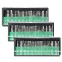 KBNIAN 90 PCS Fraises Diamantées 3mm Tige 120 Grains Meule Foret Meche Diamant de Gravure Sculpture Forme Percer Outil à Limer P