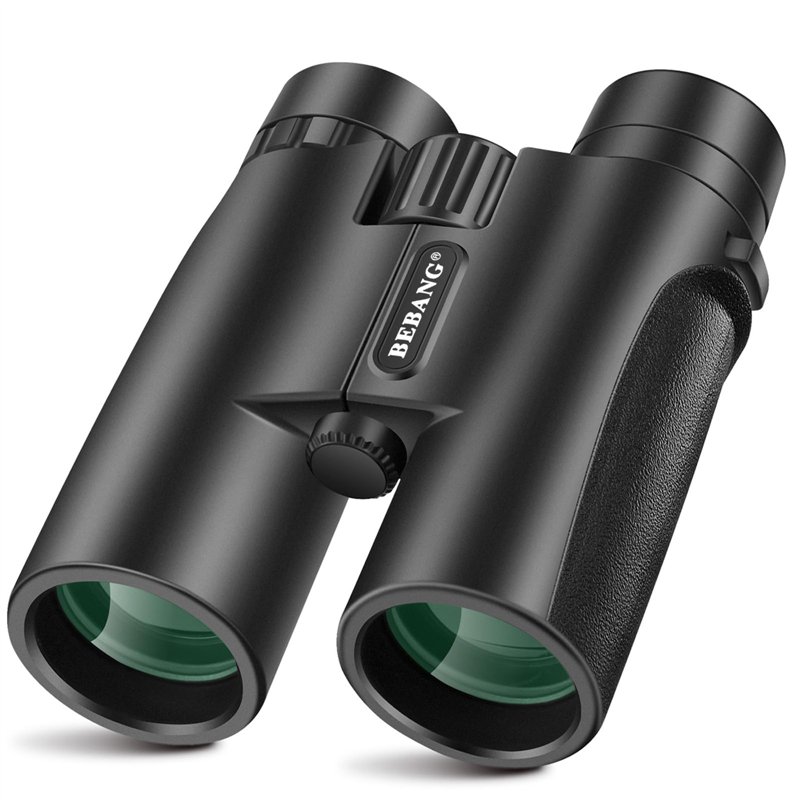 BEBANG Jumelles pour Adultes Puissante 10x42 Jumelles Bak4 Prism, FMC Lentille, Imperméable pour Observation des Oiseaux Voyage 