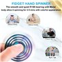 Jouets pour 4-12 Ans Enfants Party Favors Fidget Finger Hand Spinner Alliage Métal Petit Gadget Bureau Jouets Spinning Top Focus
