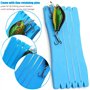 GZLCEU Lot de 40 bobines de pêche en Mousse légère pour Tenir Les Lignes de pêche et Les hameçons de pêche Pratique (Couleur alé