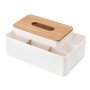 Poeland Boîte à mouchoirs rectangulaire Multifonction pour Salle à Manger