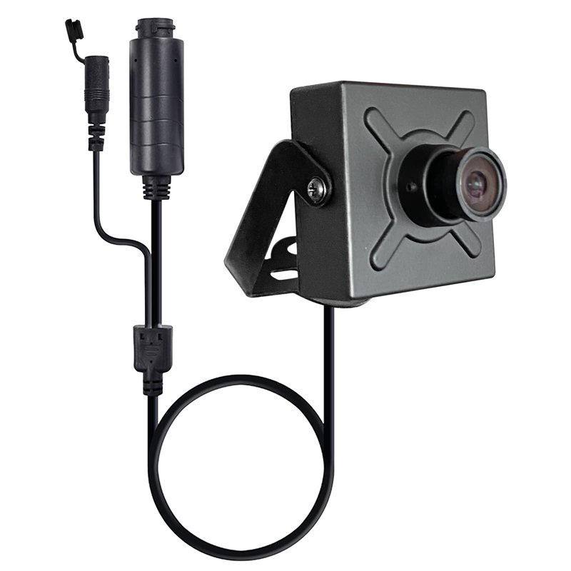 Image secondaire de WiTi Caméra IP PoE Petit Cube 41x41mm Métal Solide,Full HD 1080p Objectif Grand Angle 2 m Ethernet CCTV Fonctionne avec NVR,Mini