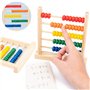 Boulier Enfants en Bois Jouet,Bois Enfant Abacus Jeu Educatif Joue,Abacus Jouet en Bois Classique,Le Cadeau Parfait pour Que Les