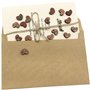 TSKDKIT 500pcs Coeur en bois petit decoration mariage champetre, pour travaux manuels, pour Nature Decoration de Table Confettis