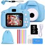 Kids Camera Appareil Photo Numérique Enfant Mini Numérique Caméra pour Enfant Mini Toy Camera avec écran 1080P et Carte SD de 32